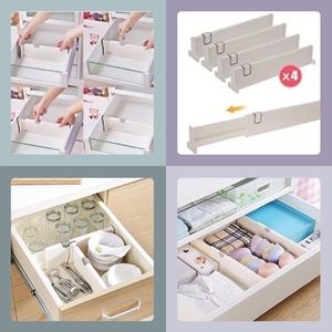 Drawer dividers/ Organizers（set of 4）